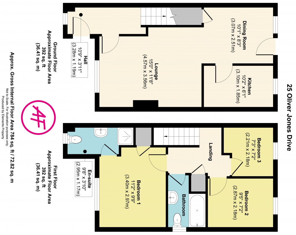 Floorplan for Penrhyn Bay, Llandudno, Conwy