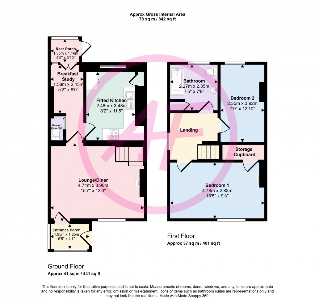 Floorplan for Great Orme, Llandudno, Conwy