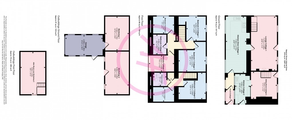 Floorplan for Tal Y Bont, Conwy