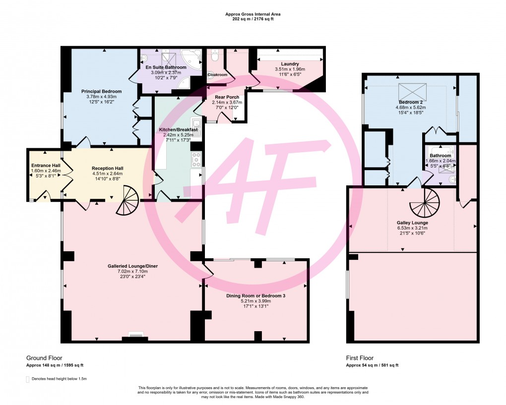 Floorplan for Bryn Hyfryd Park, Conwy, County Of Conwy