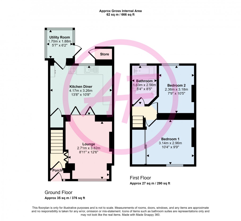 Floorplan for Great Orme, Llandudno, Conwy