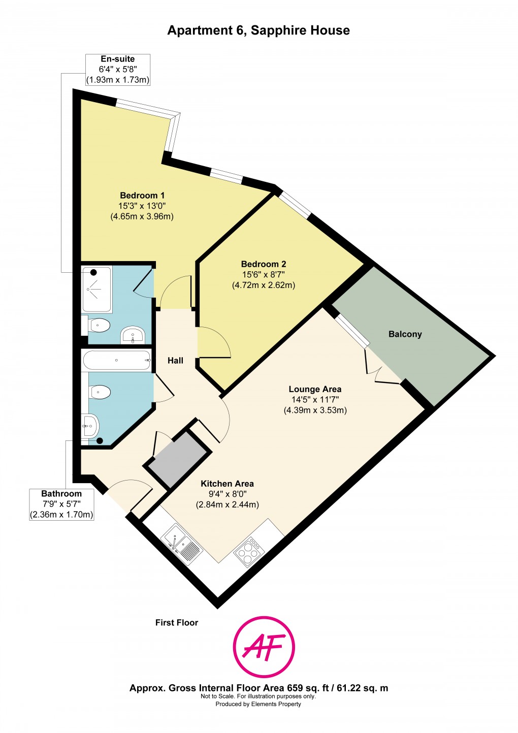 Floorplan for Mostyn Broadway, Llandudno, Conwy