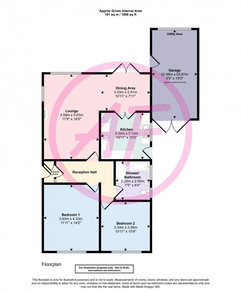 Floorplan for Deganwy, Llandudno, Conwy